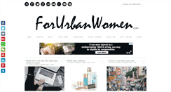 Desktop Screenshot of forurbanwomen.com